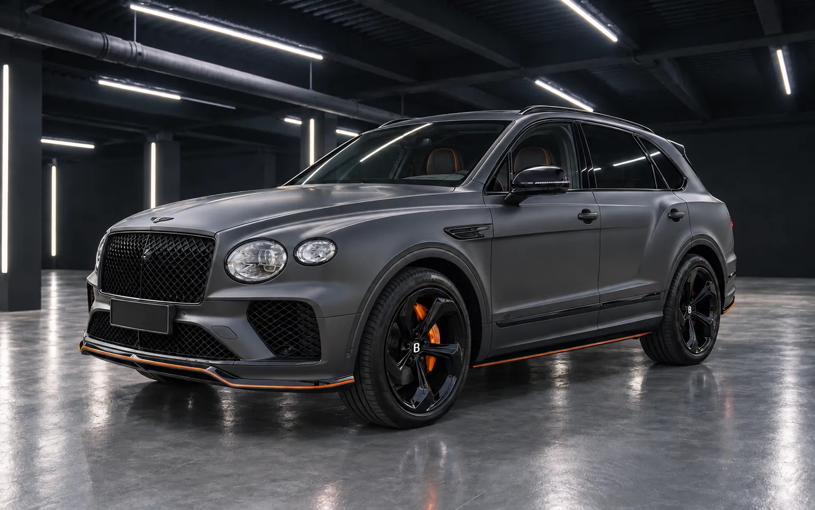 Bentley Bentayga grigio grafite